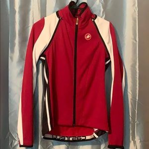 Castelli cycle jacket convertible/zip off sleeves